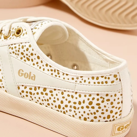 NEW Gola Coaster Metallic Cheetah Sneakers Size EUR 37/US 6 - Picture 5 of 10